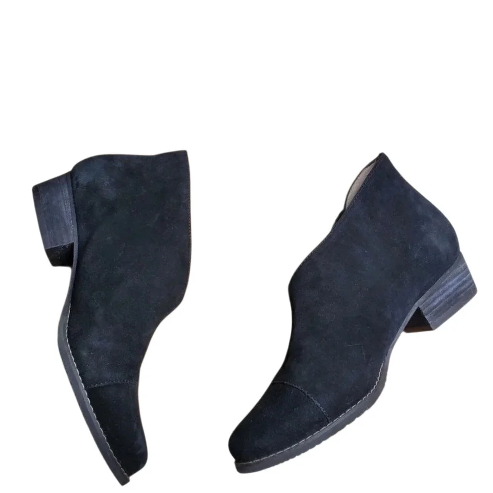 Blondo‎ Women's  Izzys Waterproof Black Ankle Booties Size: 7.5